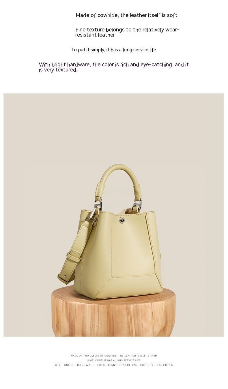 New Special-interest Design High-grade Genuine Leather All-match Mother And Child Bag - Lotus Lane