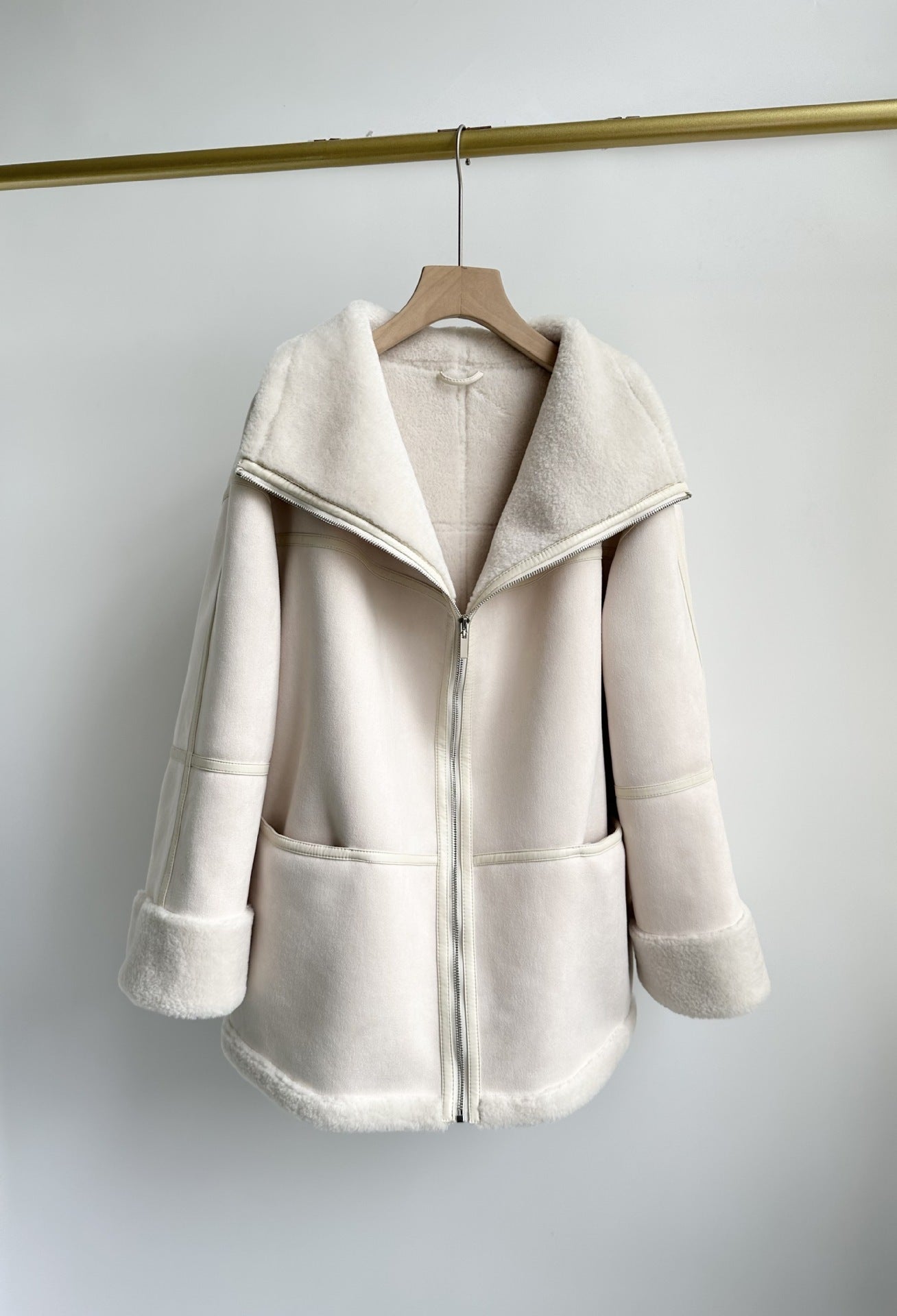 Nordic Leather Overcoat Coat For Women - Lotus Lane