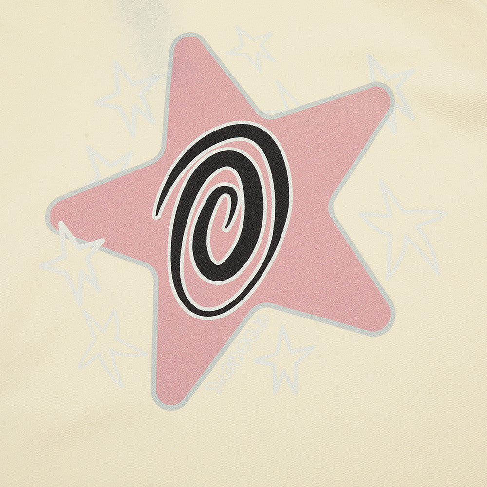 Creative Five-pointed Star Printed Short Sleeve Round Neck Men - Lotus Lane